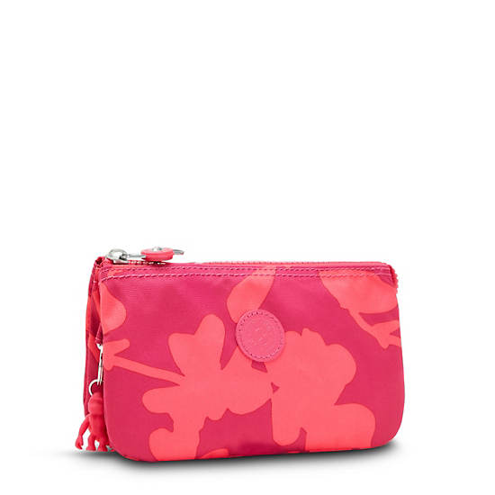 Kipling Creativity Large Printed Pouch Táska Rózsaszín | HU 2096IL